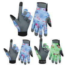 Seguridad impermeable personalizada transpirable Servicio pesado Long Real cuero de cuero Trabajo Guantes de jardín para hombre para hombre Mujer